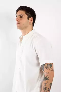 CAMISA MANGA CORTA CUELO MAO DE LINO - tienda online