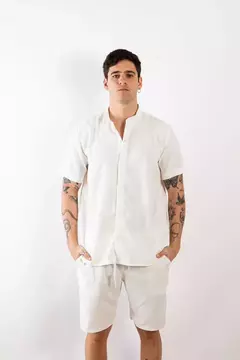 CAMISA MANGA CORTA CUELO MAO DE LINO