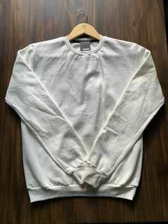 Buzo cuello redondo frisado BLANCO - Pantaleon streetwear