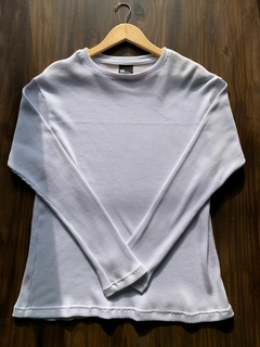 SWEATER WAFFLE BLANCO - Pantaleon streetwear