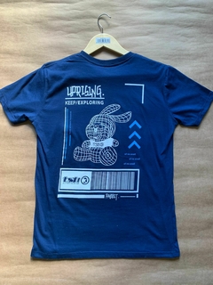 Remera clasica estampada conejito
