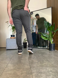 PANTALÓN CORTE CHINO MICHIGAN GRIS - tienda online