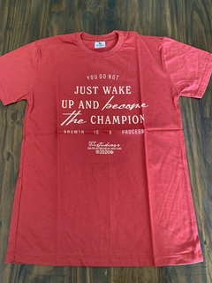 Remera estampada JUST WAKE (TALLE S) - Pantaleon streetwear