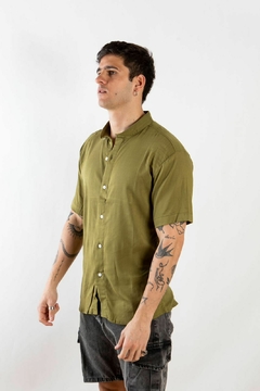 CAMISA MANGA CORTA CUELO MAO DE LINO - comprar online