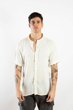 CAMISA MANGA CORTA CUELO MAO DE LINO