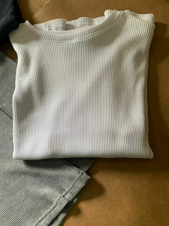 Imagen de SWEATER WAFFLE BLANCO