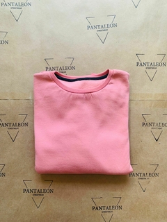 Imagen de Buzo cuello redondo frisado ROSA
