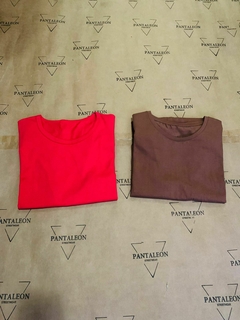 combo remeras lisas X2