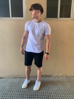 Remera Pantaleon clasica lisa BLANCA - comprar online