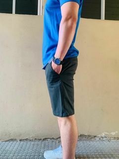 BERMUDA CHINA MICHIGAN GRIS - Pantaleon streetwear
