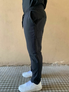 PANTALÓN LINO MICHIGAN NEGRO - tienda online