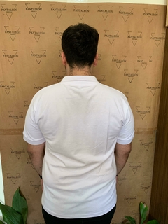 CHOMBA Pantaleon clásica lisa BLANCA - tienda online