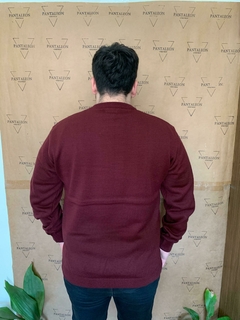 SWEATER DE HILO BORDO - Pantaleon streetwear