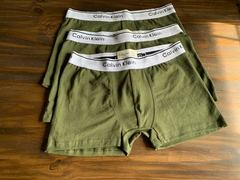 Bóxer Calvin Klein Verde Militar - tienda online