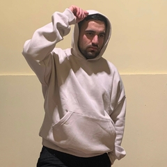 Buzo oversize frisado Beige