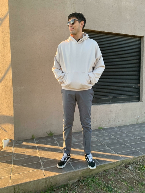 Buzo oversize frisado Beige - comprar online