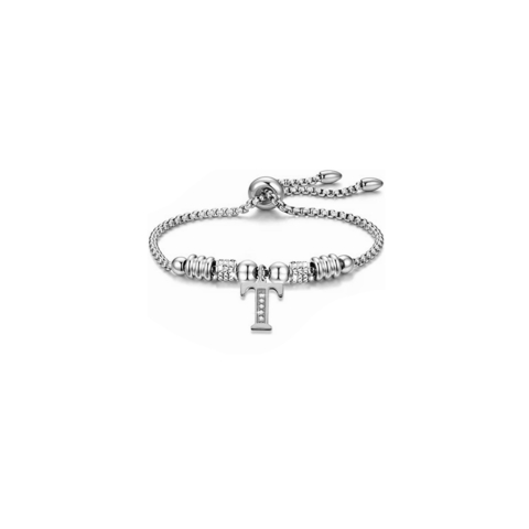 Pulsera: Letra personalizada T