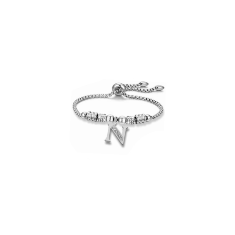 Pulsera: Letra personalizada N