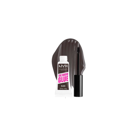 NYX Professional Makeup® The Brow Glue: Define Tus Cejas con un Toque Profesional Negro