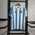 Camisa Retrô Seleção da Argentina 1986 Torcedor Le Coq Sportif - Masculina - Branco