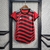 Camisa Flamengo III 22/23 Torcedor Adidas Feminina - Vermelho + Preto
