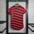 Camisa Flamengo III 22/23 Torcedor Adidas Feminina - Vermelho + Preto - comprar online