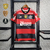 Camisa Flamengo + Patrocínios I 23/24 Torcedor Adidas Masculina - Vermelho + Preto - comprar online