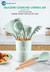 Conjunto de utensílios de cozinha de silicone panelas antiaderentes para cozinh - BarbosaStore