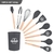 Conjunto de utensílios de cozinha de silicone panelas antiaderentes para cozinh na internet