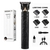 Display lcd t9 elétrico hairber 0mm barbeador aparador de cabelo eletrodomésti