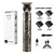 Display lcd t9 elétrico hairber 0mm barbeador aparador de cabelo eletrodomésti - BarbosaStore