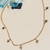 Choker Elo Português Estrelar banho ouro 18k (CK1041) - comprar online