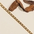 Pulseira Grumet 5,5mm banho ouro 18k (MASC1117) - comprar online
