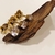 Trio de Brincos Ponto de luz Zircônia Hexagonal banho ouro 18k (TRIO1207) - comprar online