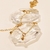 Tornozeleira 24cm 5 bolinhas banho ouro 18k (TOR1107) - comprar online