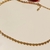 Choker Coração banho ouro 18k (CK1044)