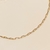 Choker Cartier Elo Delicado 6mm banho ouro 18k (CK1048)