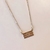 Colar Foco, Força e Fé banho ouro 18k (CL1001) - comprar online
