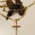 Colar Piastrine 60cm c/ crucifixo vazado banho ouro 18k (MASC1075) - comprar online