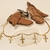 Pulseira Filete e Crucifixo 16cm + 3cm extensor banho ouro 18k (PUL1124)