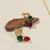 Conjunto de colar e brinco Ear Cuff em zircônia banho ouro 18k (CJ1060) - comprar online