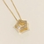 Colar Estrela banho ouro 18k (CL1004) - comprar online