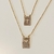 Escapulário 65cm Divino Espírito Santo banho ouro 18k (ESC1032)