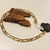 Pulseira Piastrine 3,5mm banho ouro 18k (MASC1119) - comprar online