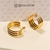 Brinco Argola Média 10mm banho ouro 18k (ARG1239)