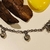 Pulseira infantil 13cm 6 corações c/ zircônia Aço Cirúrgico (PUL1096i) - comprar online