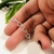 Pulseira Elos Dois Corações banho Prata (PUL1624)
