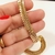 Choker malha dupla 0,8cm banho Ouro 18k (CK1536)