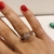 Anel Chuveirinho cravejado em Micro Zircônias banho ouro 18k (AN1151) - L Ó S Semijóias