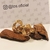 Brinco Argola Peq. 5mm design 3 Fios Texturizados banho ouro 18k (ARG1270)